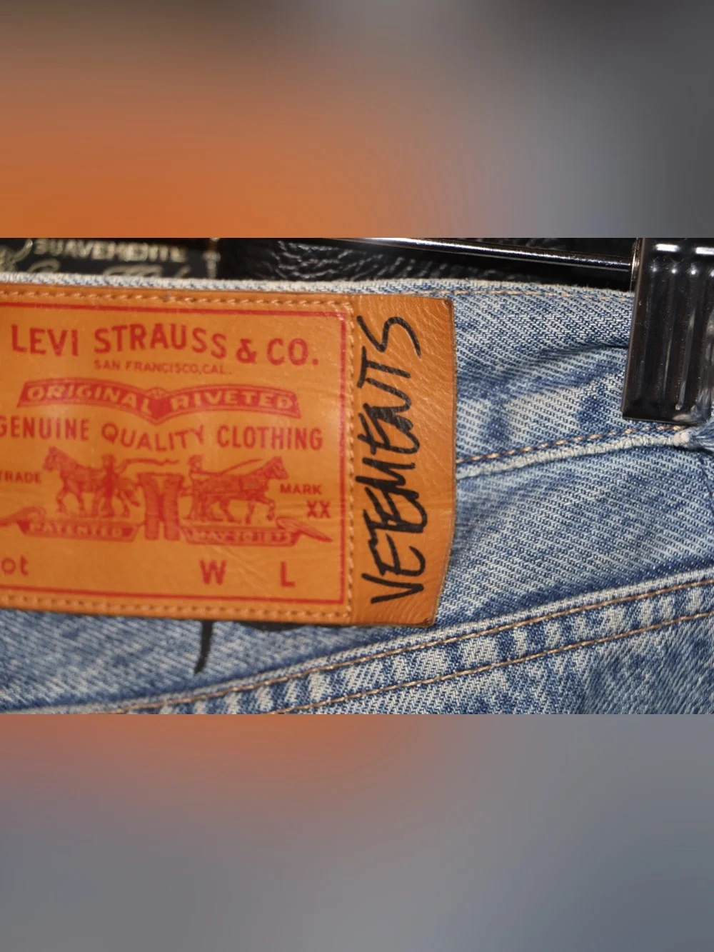 Vetements “Tribal” Denim